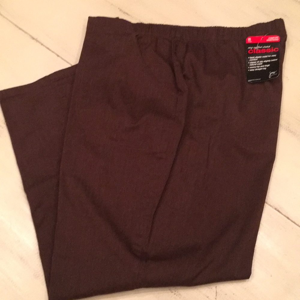 Just My Size Warm Fudge Heather Pants